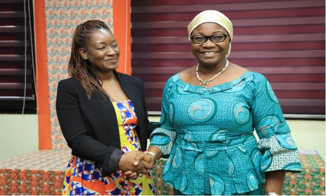 Visite de travail au Minist&egrave;re de la Femme, de la Protection de l&rsquo;Enfant  et de la Solidarit&eacute; (MFPES)