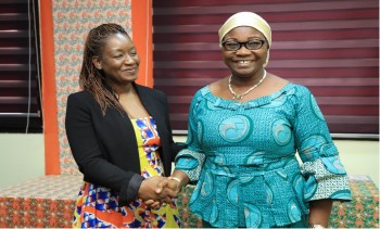 Visite de travail au Minist&egrave;re de la Femme, de la Protection de l&rsquo;Enfant  et de la Solidarit&eacute; (MFPES)