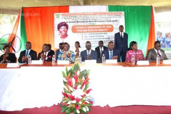 Participation &agrave; l&rsquo;ouverture officielle de l&rsquo;ann&eacute;e scolaire 2018-2019