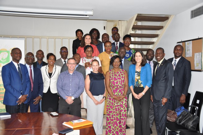 Visite &agrave; Abidjan de Mme Lona STOLL, Deputy Vice President du MCC.