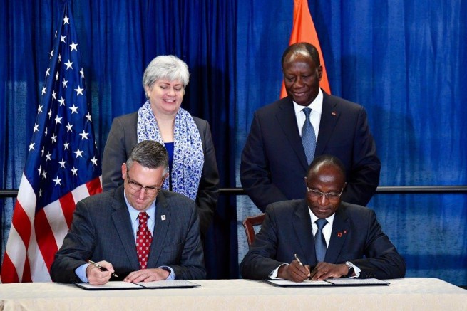 C&eacute;r&eacute;monie de Signature de l&rsquo;Accord de Don du Programme Compact C&ocirc;te d&rsquo;Ivoire du MCC